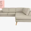 Clearance Daells Bolighus Sienna Sofa Open End Højre Stofgr. 1