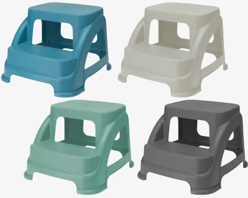 Daells Bolighus Skammel med 2 trin ass farver