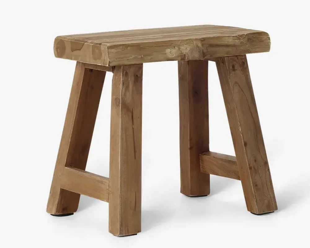 New Daells Bolighus Skammel Træ 42x29x42 cm