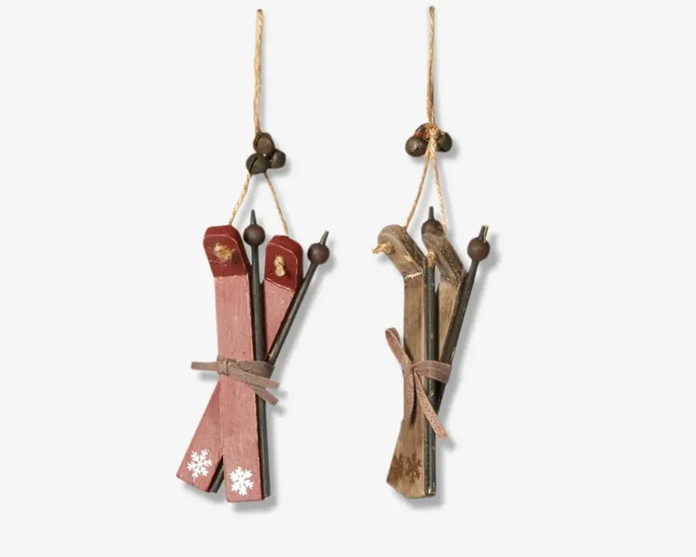 New Daells Bolighus Ski Deko Assorteret