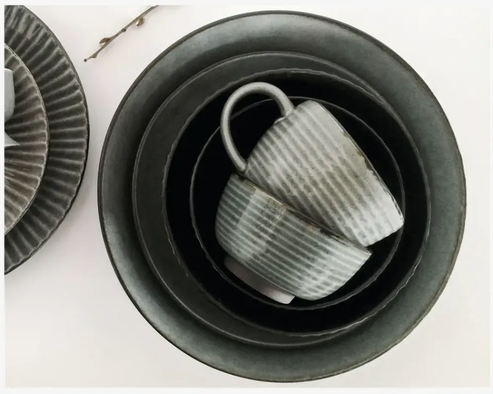 Daells Bolighus Skål Birch Grå Ø.10 cm