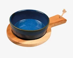 Discount Daells Bolighus Skål med coaster blå H.4 x Ø.8,5 cm