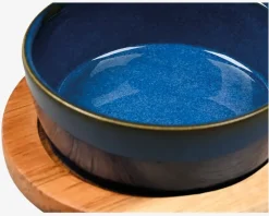 Discount Daells Bolighus Skål med coaster blå H.4 x Ø.8,5 cm