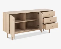 Clearance Daells Bolighus Skænk Aston i hvidolieret eg