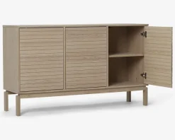 Sale Daells Bolighus Skænk Linley i fineret hvidolieret eg