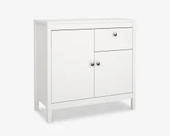 Daells Bolighus Skænk Madrid hvid med 1 skuffe