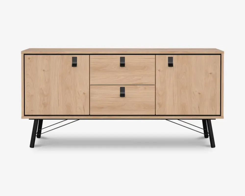 Clearance Daells Bolighus Skænk Ry B. 150 cm sort/eg