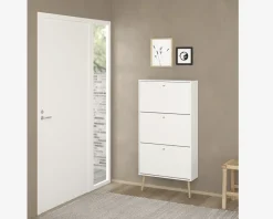 New Daells Bolighus Skoskab Bodo i hvid