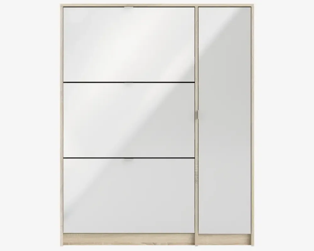 Clearance Daells Bolighus Skoskab Shoes m. 3 låger og 1 dør