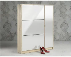 Clearance Daells Bolighus Skoskab Shoes m. 3 låger og 1 dør