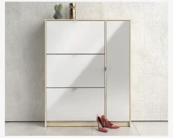 Clearance Daells Bolighus Skoskab Shoes m. 3 låger og 1 dør