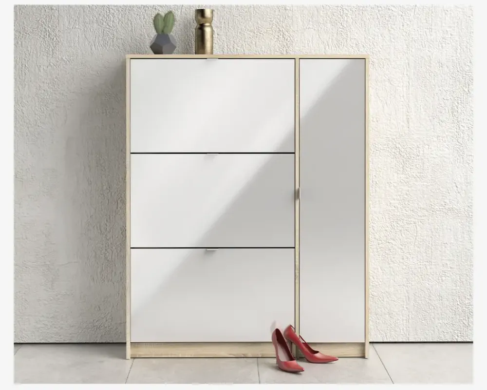 Clearance Daells Bolighus Skoskab Shoes m. 3 låger og 1 dør