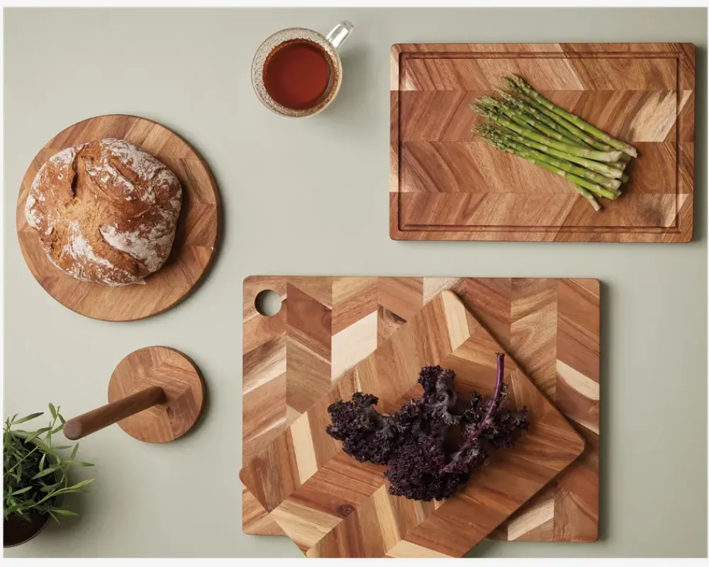 Outlet Daells Bolighus Skærebræt M/Saftrille Acacie Træ 40x26cm