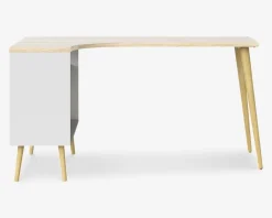 Daells Bolighus Skrivebord Delta Hvid/Eg