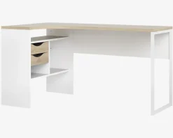 Discount Daells Bolighus Skrivebord Hjørne Hvid/Eg