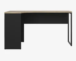 Online Daells Bolighus Skrivebord Hjørne Sort/Eg