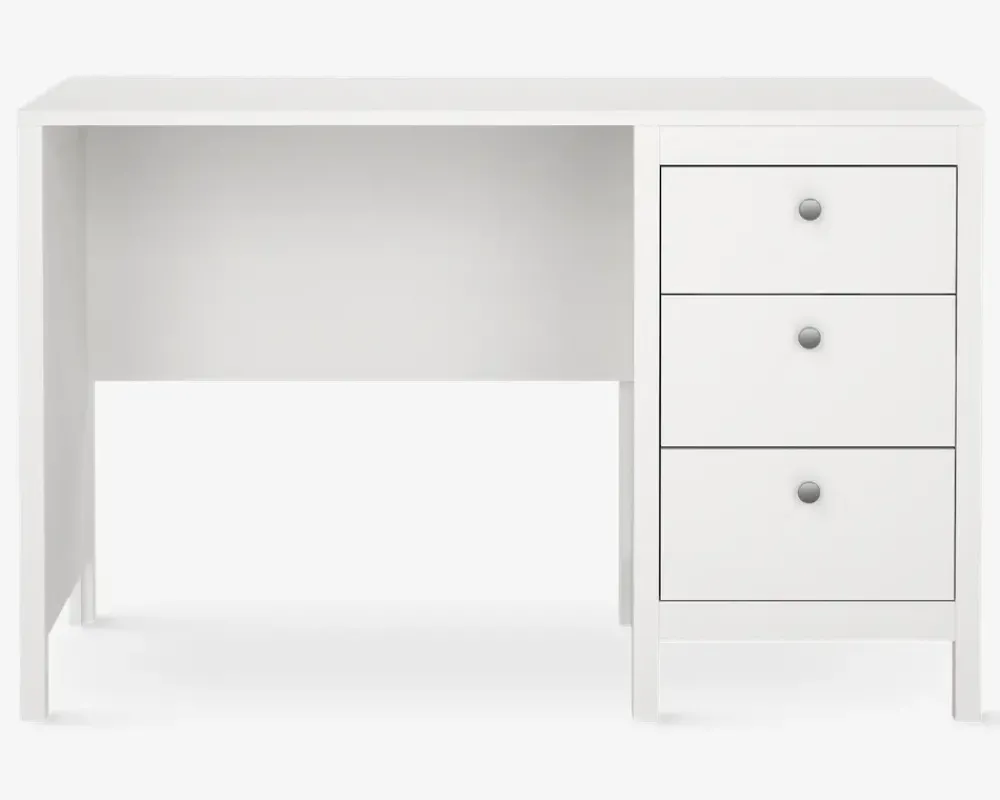 New Daells Bolighus Skrivebord Madrid kunstfiner Hvid