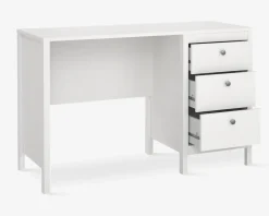 New Daells Bolighus Skrivebord Madrid kunstfiner Hvid