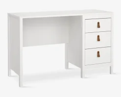 New Daells Bolighus Skrivebord Madrid kunstfiner Hvid