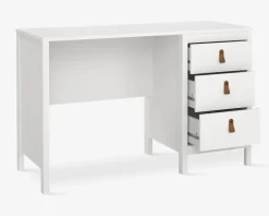 New Daells Bolighus Skrivebord Madrid kunstfiner Hvid