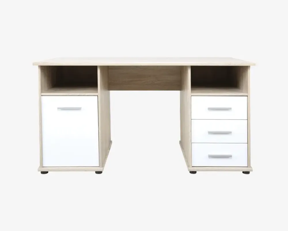 Clearance Daells Bolighus Skrivebord Penta Lys Eg/Hvid