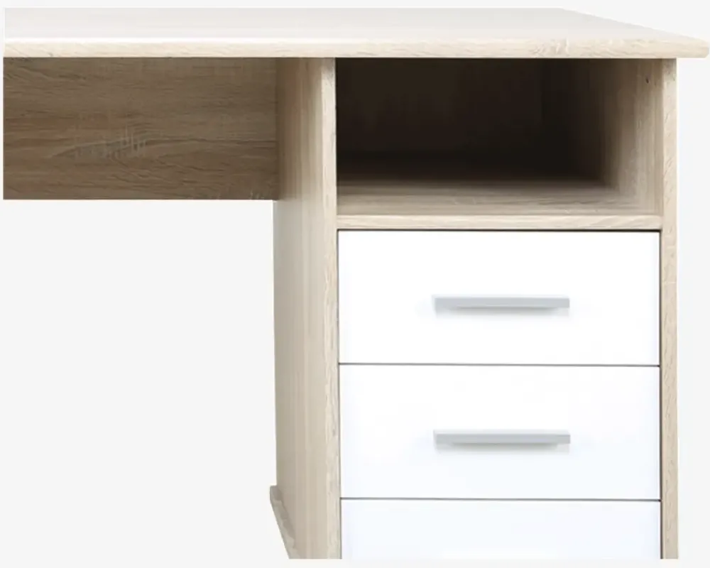 Clearance Daells Bolighus Skrivebord Penta Lys Eg/Hvid