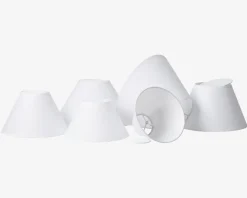 Online Daells Bolighus Skærm Emma Casa H. 14 cm Hvid