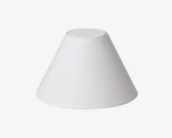 Discount Daells Bolighus Skærm Emma Casa H. 12 cm Hvid