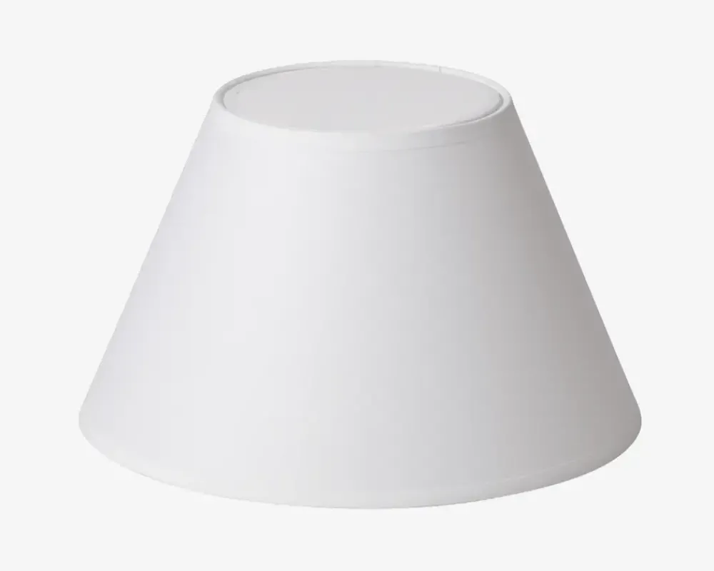 Sale Daells Bolighus Skærm Emma Casa H. 16 cm Hvid