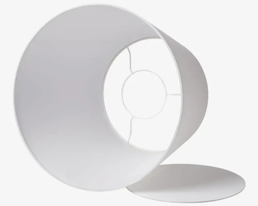 Discount Daells Bolighus Skærm Emma Domus H. 28 cm Hvid