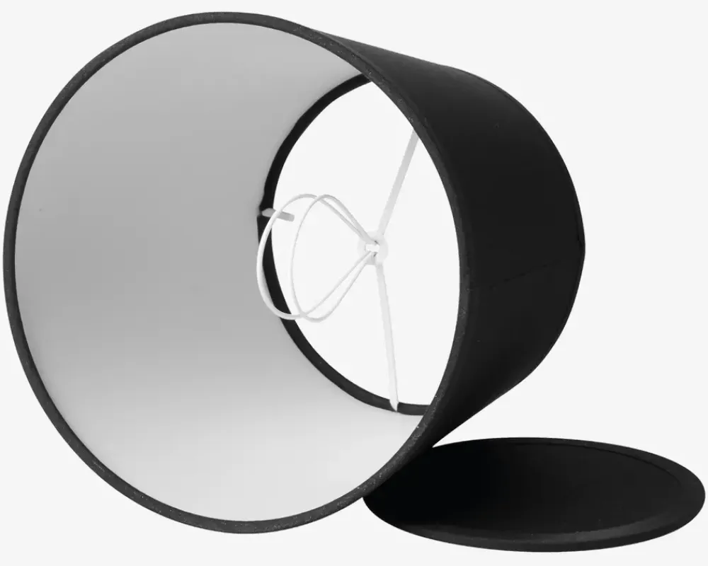 New Daells Bolighus Skærm Emma Domus H. 14,5 cm Sort