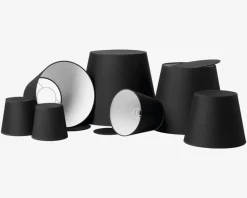 Outlet Daells Bolighus Skærm Emma Domus H. 13,5 cm Sort