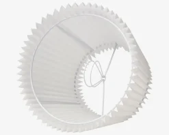 Daells Bolighus Skærm Emma Villa Hvid H.16 cm