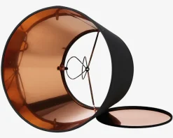 Daells Bolighus Skærm Isabella Domus sort/kobber H.20 cm