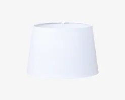 Discount Daells Bolighus Skærm Oval Ø.20 cm Hvid