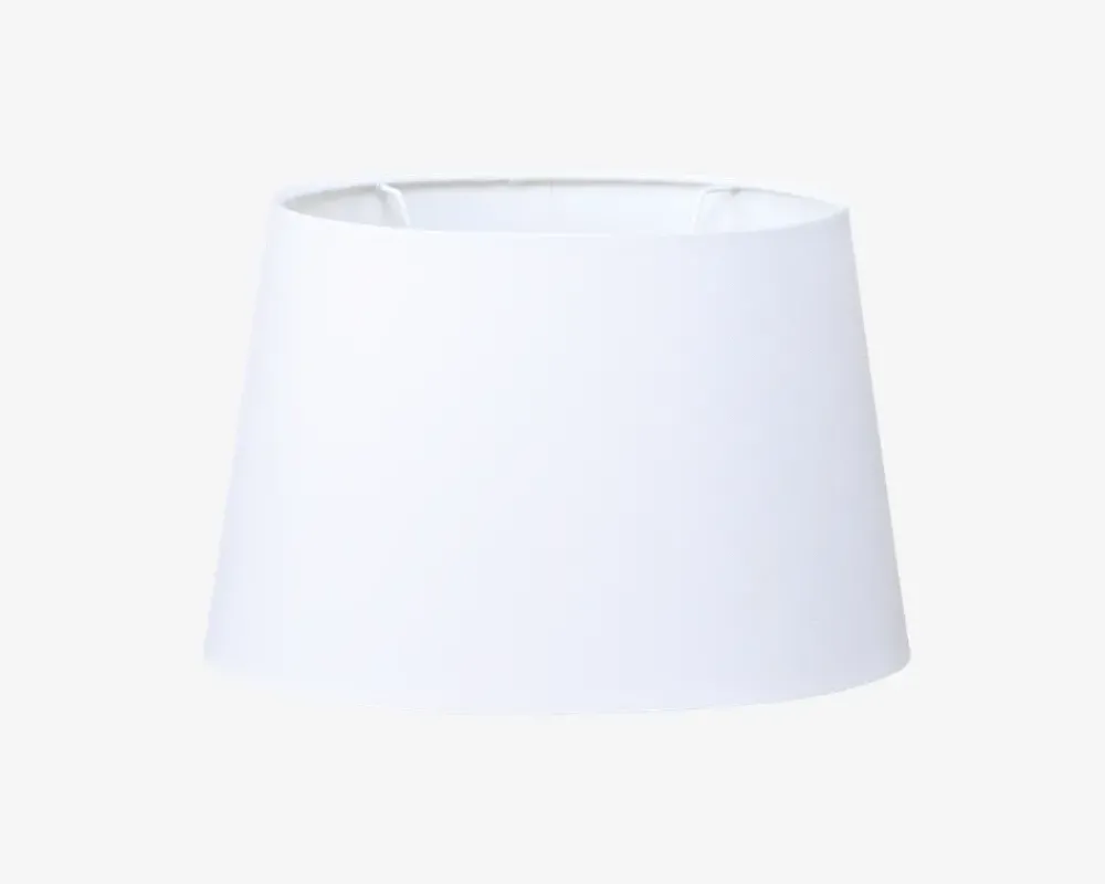 Daells Bolighus Skærm Oval Ø.25 cm Hvid