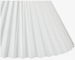 Sale Daells Bolighus Skærm Plisse Empire Creme 23 cm Hvid