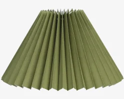 Clearance Daells Bolighus Skærm Plisse Empire 23 cm Grøn