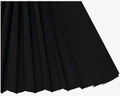 Daells Bolighus Skærm Plisse Empire 18 cm Sort