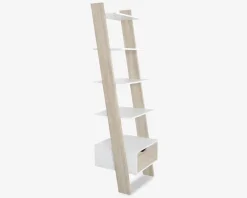 Outlet Daells Bolighus Skråreol Delta Hvid/Eg