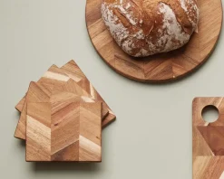 Best Daells Bolighus Smørebræt sildeben 4 pak