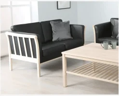 Clearance Daells Bolighus Sofa 2 Pers. m. Tremmegavle