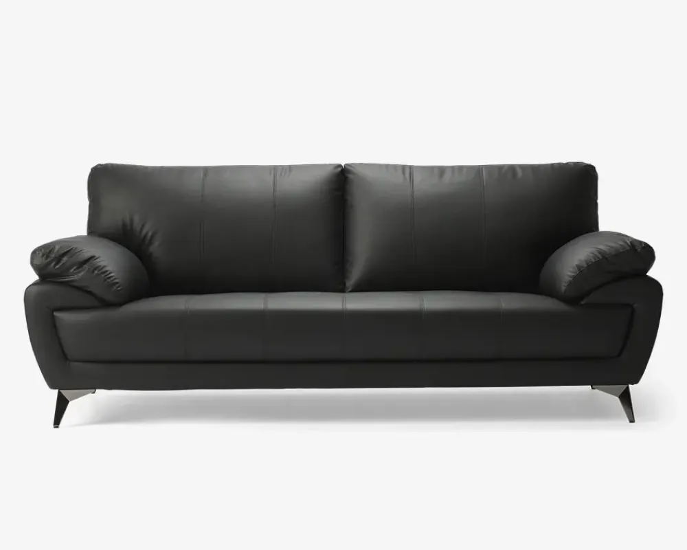 Best Daells Bolighus Sofa 3 Pers. Kunstlæder/PU Sort