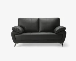 Hot Daells Bolighus Sofa 2 Pers. kunstlæder/PU Sort