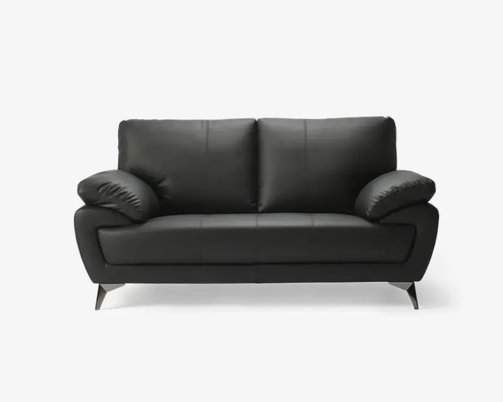 Hot Daells Bolighus Sofa 2 Pers. kunstlæder/PU Sort