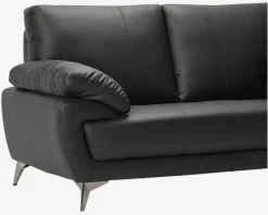 Hot Daells Bolighus Sofa 2 Pers. kunstlæder/PU Sort