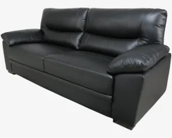 Online Daells Bolighus Sofa 3 Pers. Sort Læder