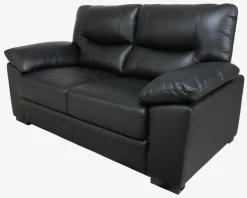 Hot Daells Bolighus Sofa 2 Pers. Sort Læder