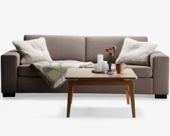 Online Daells Bolighus Sofa 3 pers. taupe møbelstof
