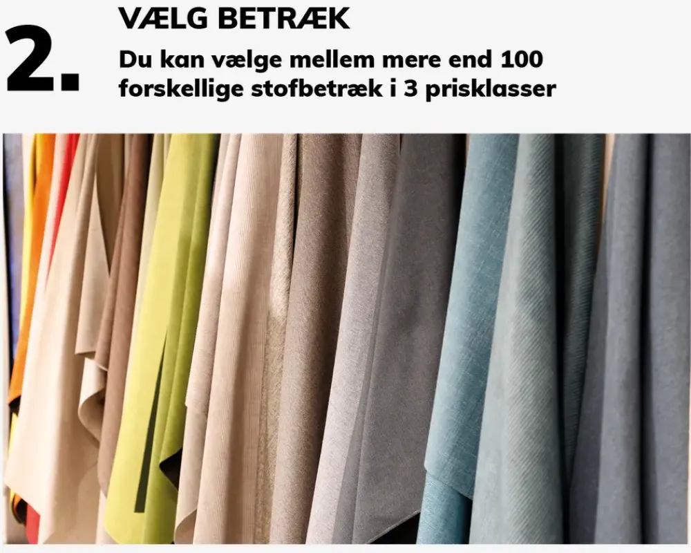 Hot Daells Bolighus Sofa Halifax Open End Højrevendt Stofgr. 1